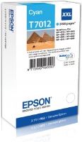 Epson T7012, XXL, Cyan cartridge, 3.4k