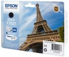 Epson T7021, XL, black cartridge, 2.4k