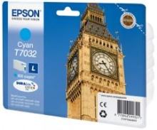 Epson T7032, L, cyan cartridge, 0.8k