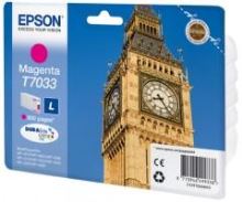 Epson T7033, L, magenta cartridge, 0.8k