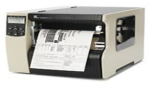 ZEBRA printer 220Xi4, 300dpi,PrintServer,Rewind
